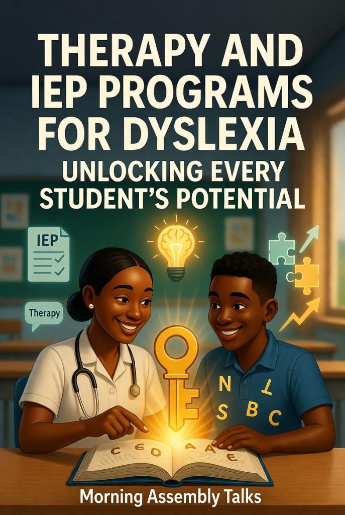 Therapy and IEP Programs for Dyslexia: Unlocking Every Student’s Potential